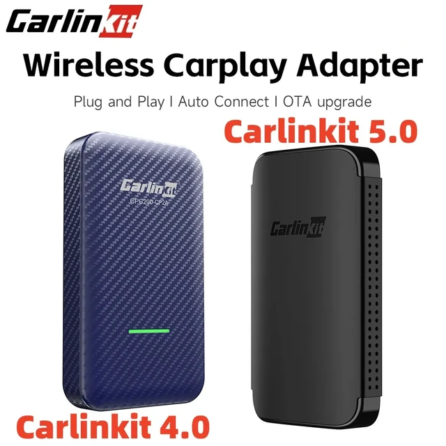 Carlinkit-adaptador inalámbrico inteligente para coche, dispositivo con  WiFi, Bluetooth, conexión automática, con cable, Android, Ai Box, Plug And  Play, nuevo - AliExpress