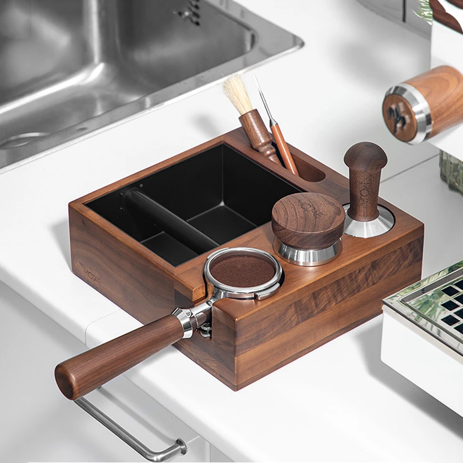 Tamper met drukveer - 53mm & 58mm voor consistente espresso - Barista Huis