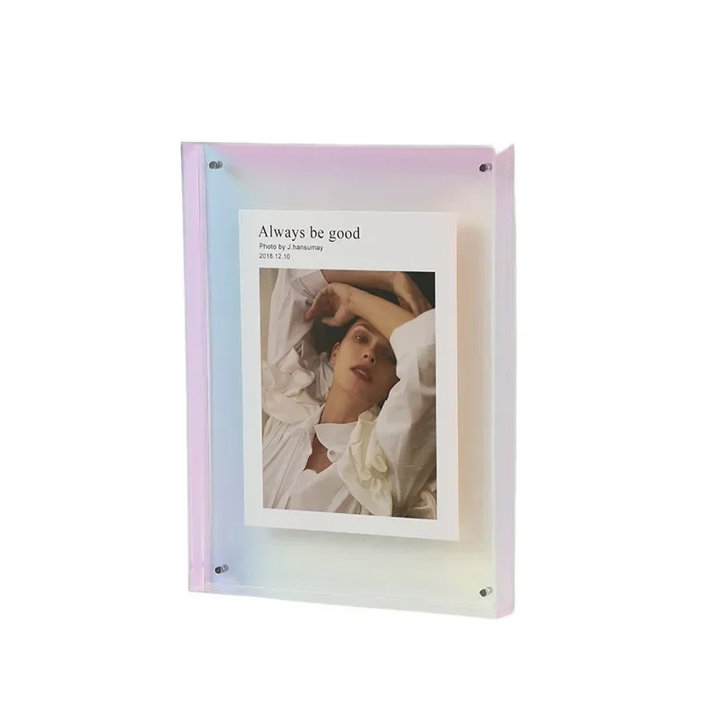 Acrylic Picture Frame Wall Hanging Table Setting Wedding Photos DIY Posters Painting Hall Bedroom Wall Decoration Poster Frame