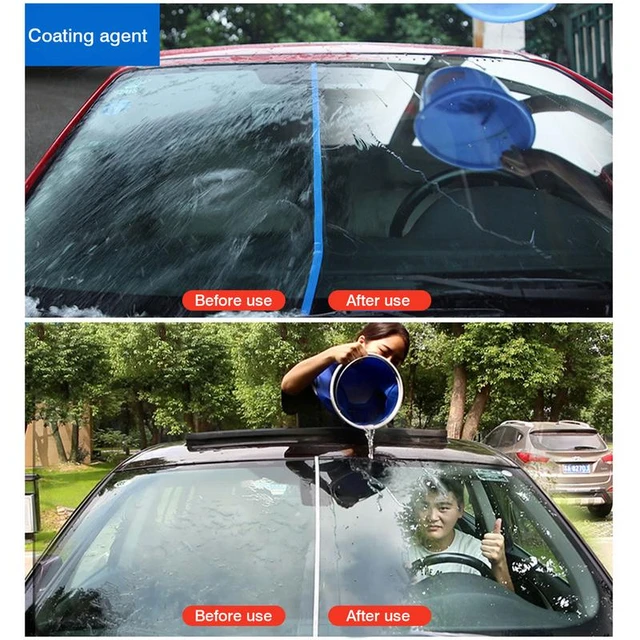 100ml Car Oil Film Cleaning Agent Windshield Glass Cleaner Auto Maintenance  Degreasing Rainproof Defogging Car Cleaning Tool - AliExpress