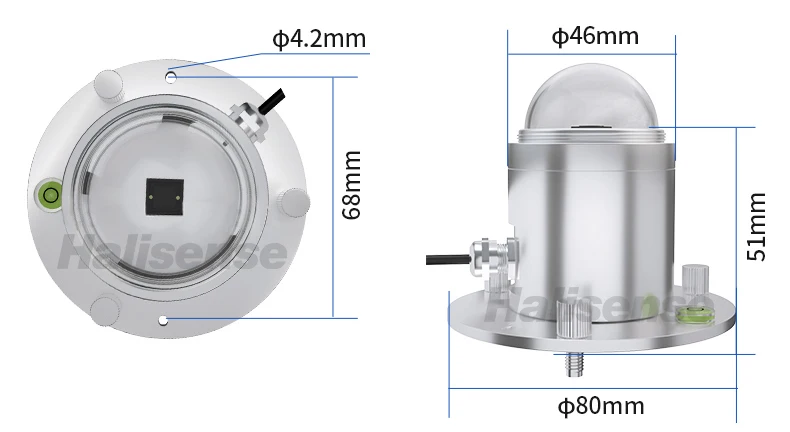 0-5V/0-10V/4-20MA/RS485 Solar irradiance sensor transmitter meteorological outdo