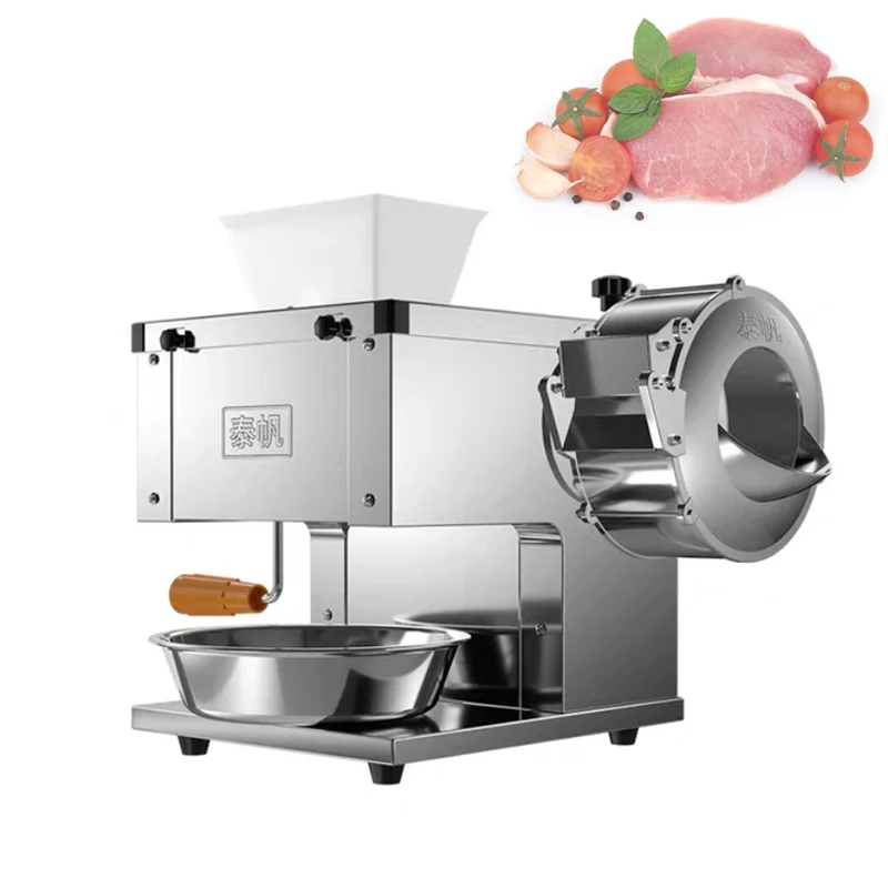 Bestseller Kitchen Stainless Steel Electric Meat Slicer Machine Automatic Meat Cutter Beef Shredding Slicing Machine