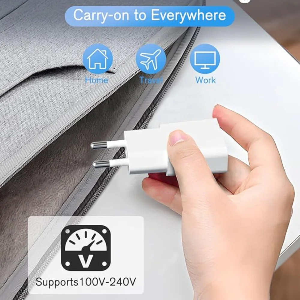 Universal 10W USB Wall Charger with EU Plug - CE Certified