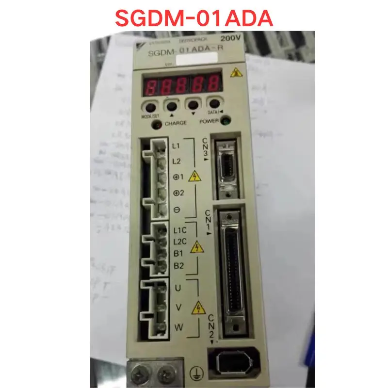 중고 SGDM-01ADA 서보 드라이버 기능 테스트 OK
