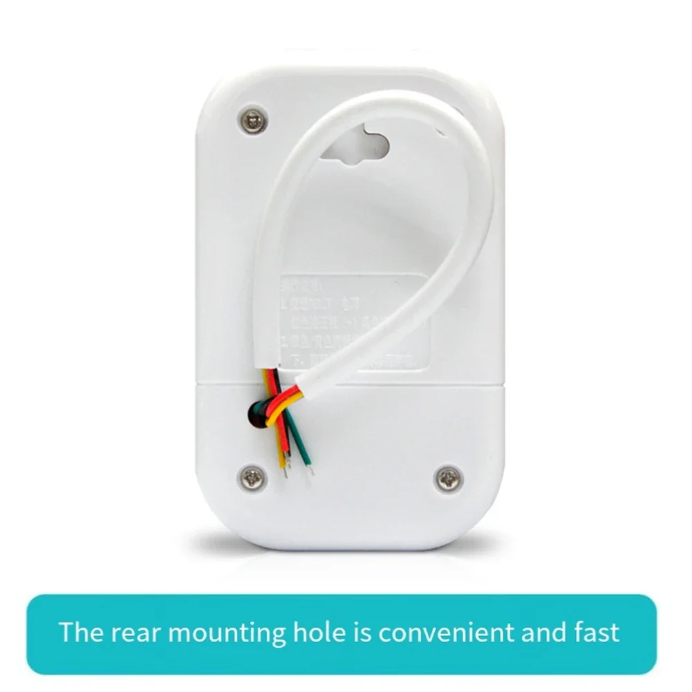 DC 12V Wired Doorbell Wall-mounted Security Access System Electronic Doorbell Ding-dong Sound