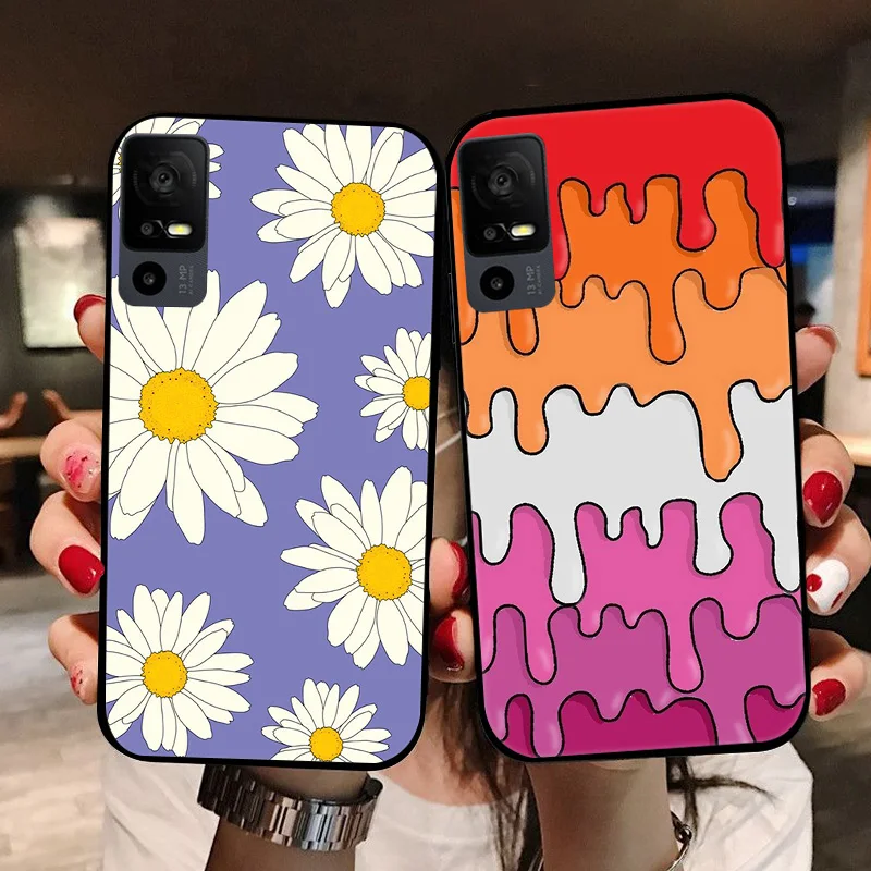 Fashion Soft Silicone Back Case - Cute Design Phone Cover