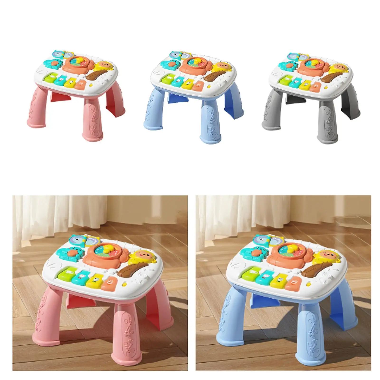 Baby Activity Table Learning Toy Preschool Piano Toy for Age 3~6 Boys Kids Baby Activity Table Learning Toy Preschool Piano Toy for Age 3~6 Boys Kids