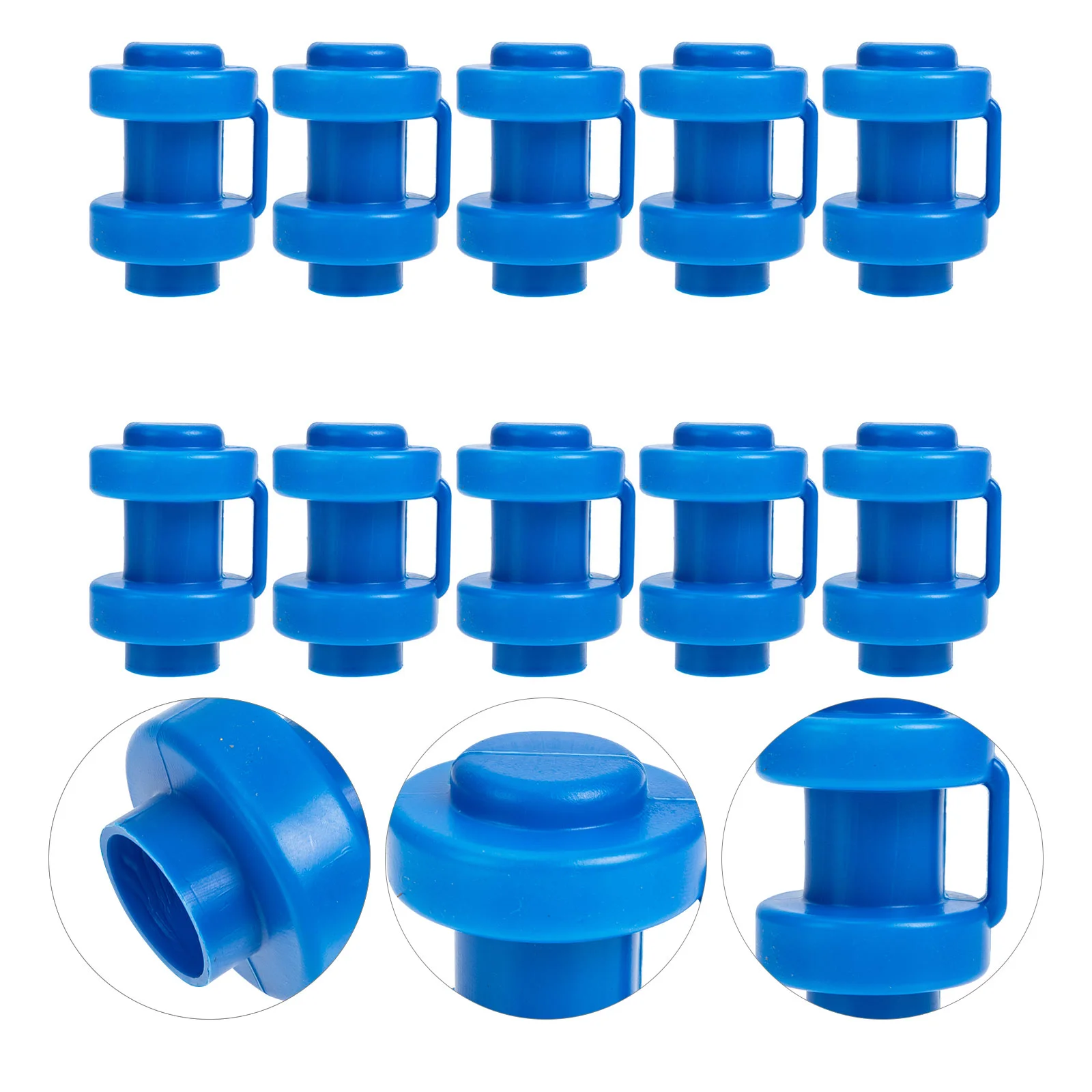 

Trampoline Enclosure Pole Cap Replacement: Universal Trampoline Caps 10pcs Trampoline Net Safety with Screw Thumb Wear Resistant