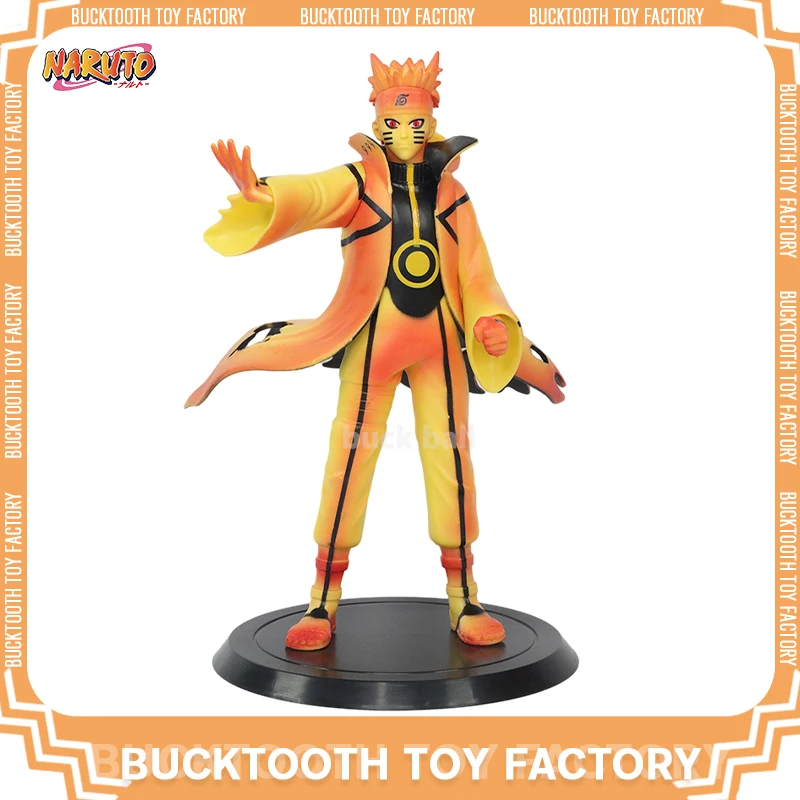 

20cm Naruto Anime Figure Uzumaki Naruto Hokage Action Figures PVC Statue Model Figurine Doll Collectible Room Ornament Toy Gift