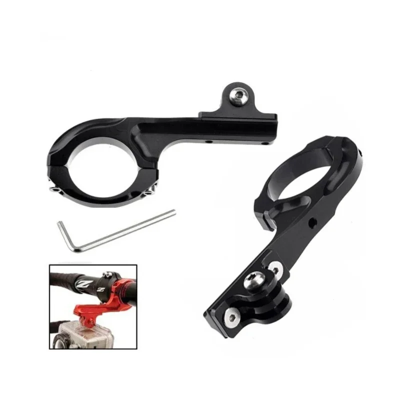 Aluminum Alloy Handlebar Mount Bike Bicycle Holder For GoPro Hero 13 12 11 10 9 8 SJCAM AKASO insta360 DJI Osmo Action Camera