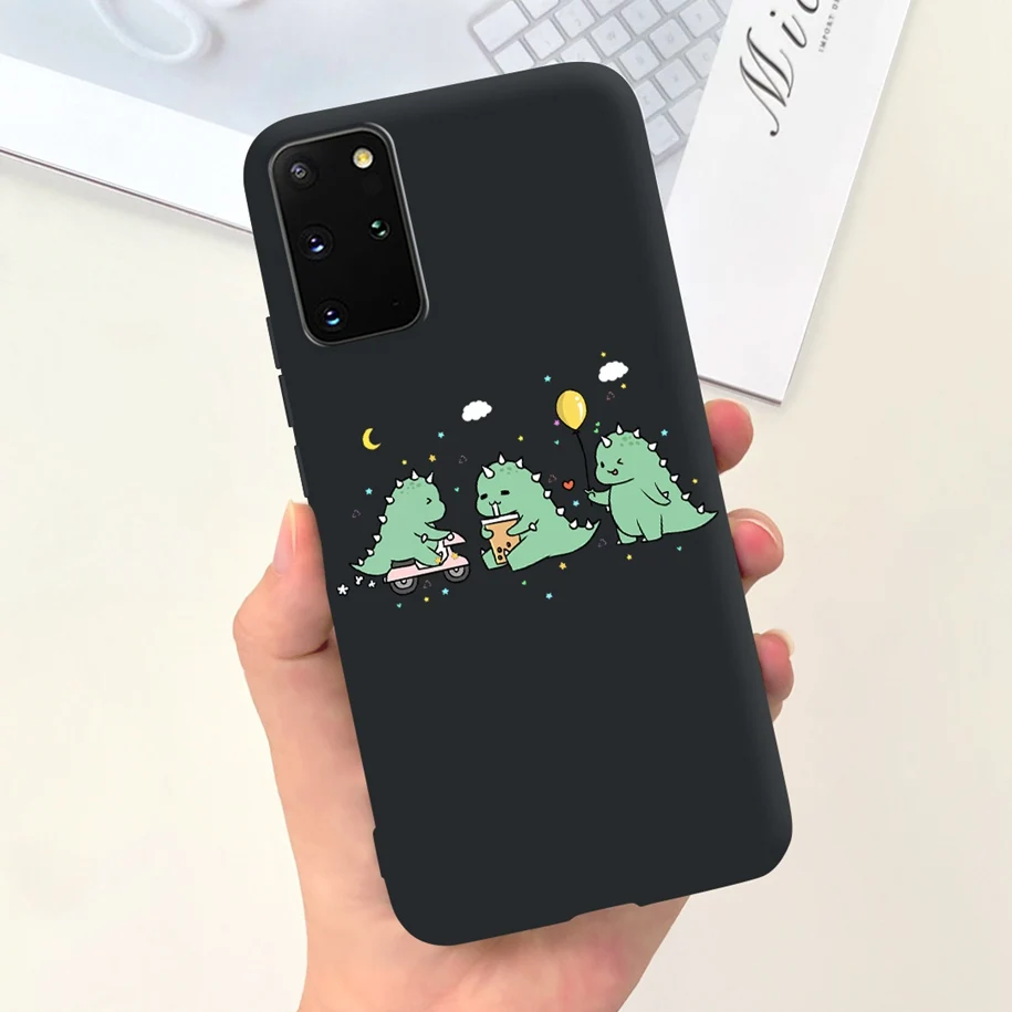 Cute Astronaut Cartoon Silicone Phone Case - Soft Protective Cover