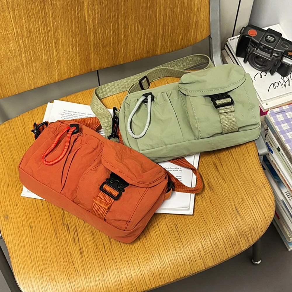 Workwear Style Design, Single Shoulder Bag, Multifunctional Lightweight Chest Bag,сумка Мужская На Плечо Sports Crossbody Bag, 4