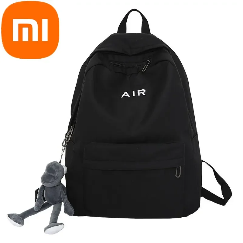 

Рюкзак Xiaomi для мужчин и женщин, удобная простая школьная сумка для учеников Старшей школы и колледжа, Модный Универсальный дорожный ранец