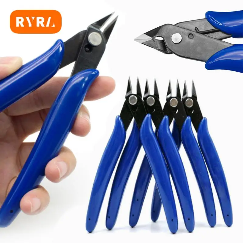Universal Diagonal Pliers Electrical Wire Cable Cutters Cutting Side