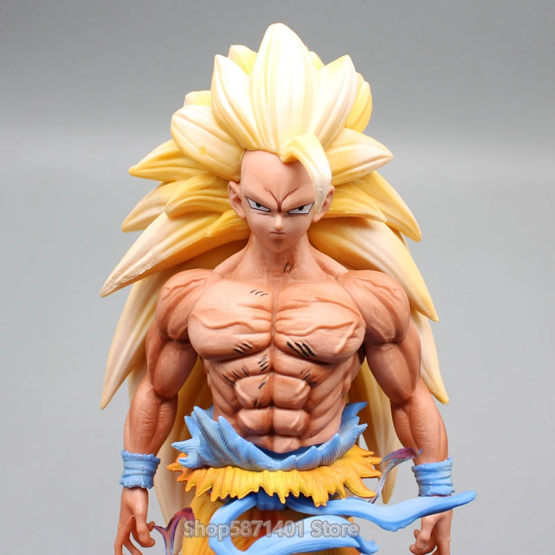 Figure Goku Super Sayajin em Resina PVC - Axel Colecionaveis
