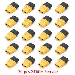 XT60H Connector Plugs with Sheath Housing (10 Pairs) (20pcs XT60H Female)