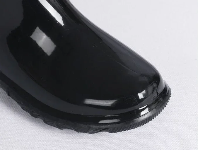 Waterproof Rain Boots For Men, Pvc And Silicone Work Footwear_voghion.com