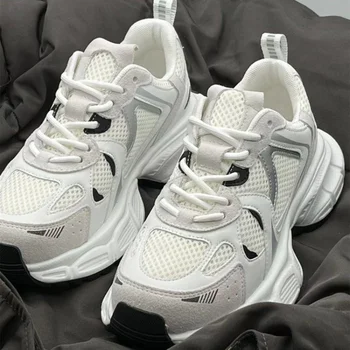 Women's Luxary Sneakers 2025 Mesh Breathable Shoes for Women Sports Running Casual Ladies Fitness Vulcanize Shoes Baskets 1