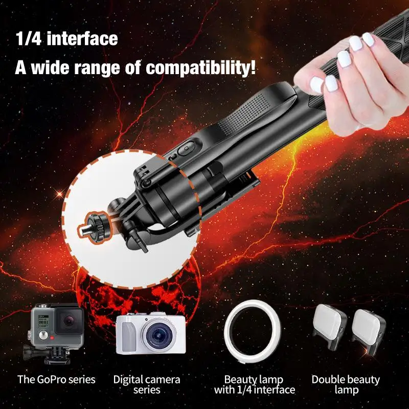 

Ultimate Mobile Phone Bluetooth Selfie Stick with Telescopic Rod - Capture Perfect Moments Anywhere, Anytime"Introducing the ul