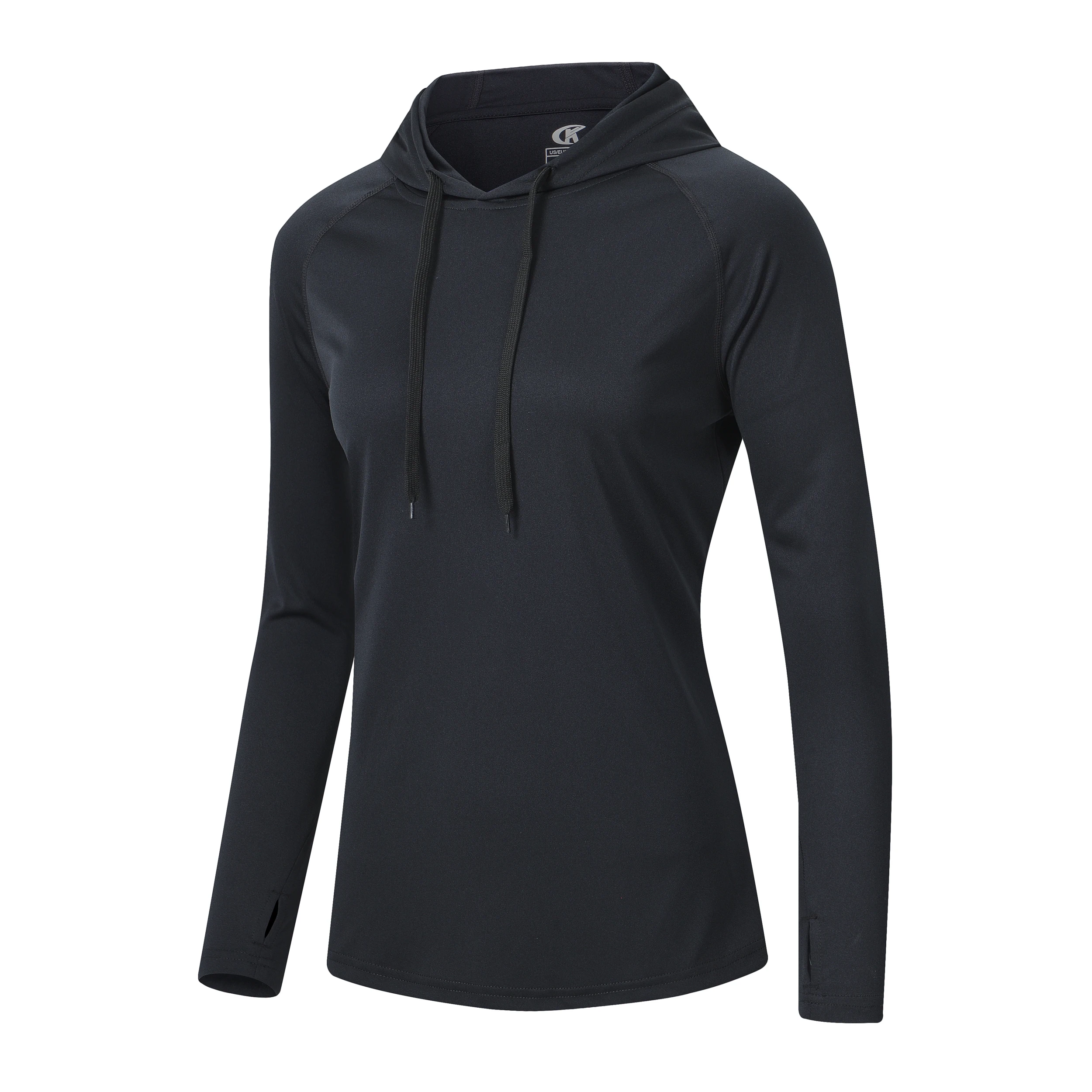 Damen UPF 50+ Rash Guard Langarmshirts Sonnenschutz Schnell trocknend Leichtes T-Shirt Schwimmen Wandern Laufen Angeln – Detail 23