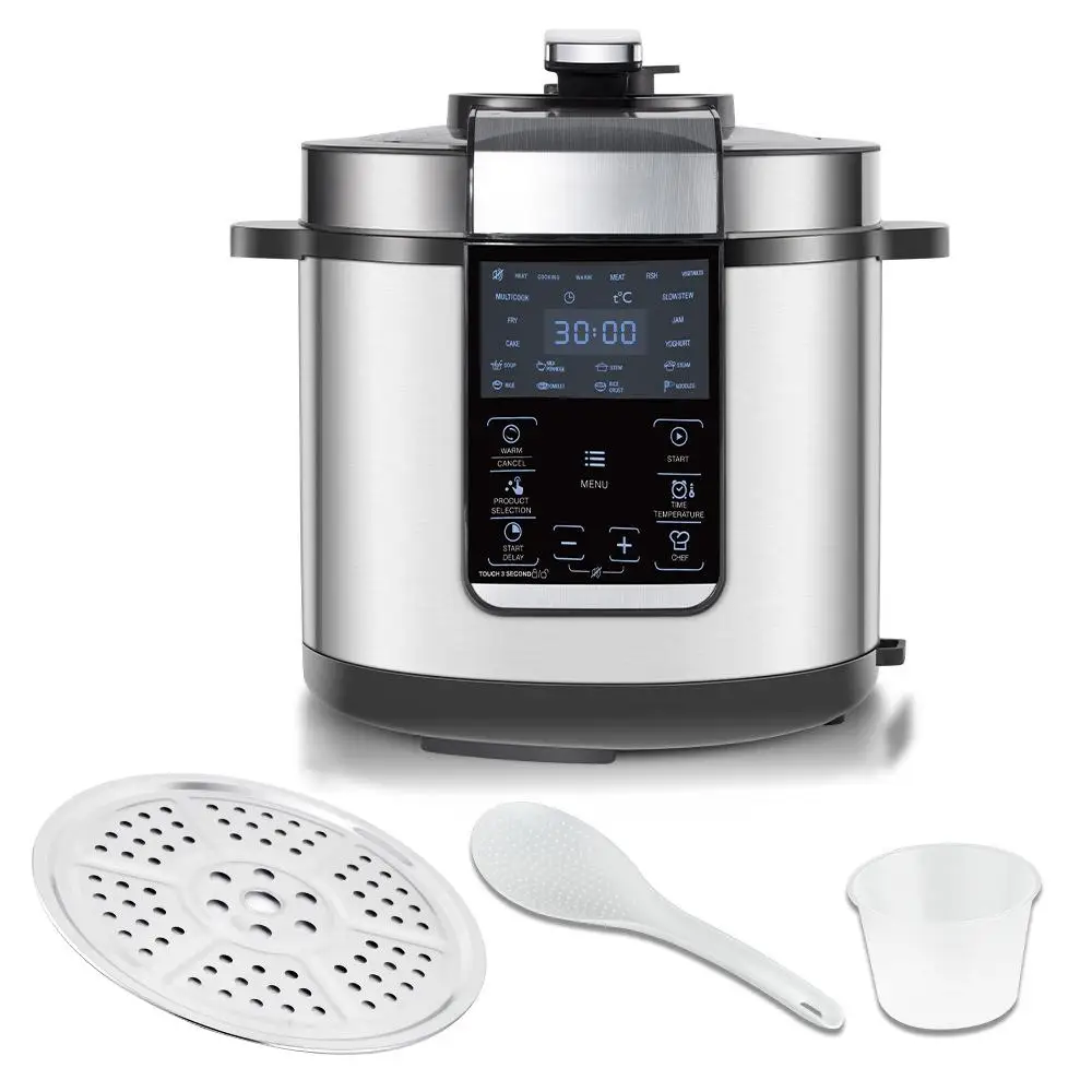 Multifunction Reserved Timing Smart Touch Screen 6L 7L  Electric Pressure Cooker 5