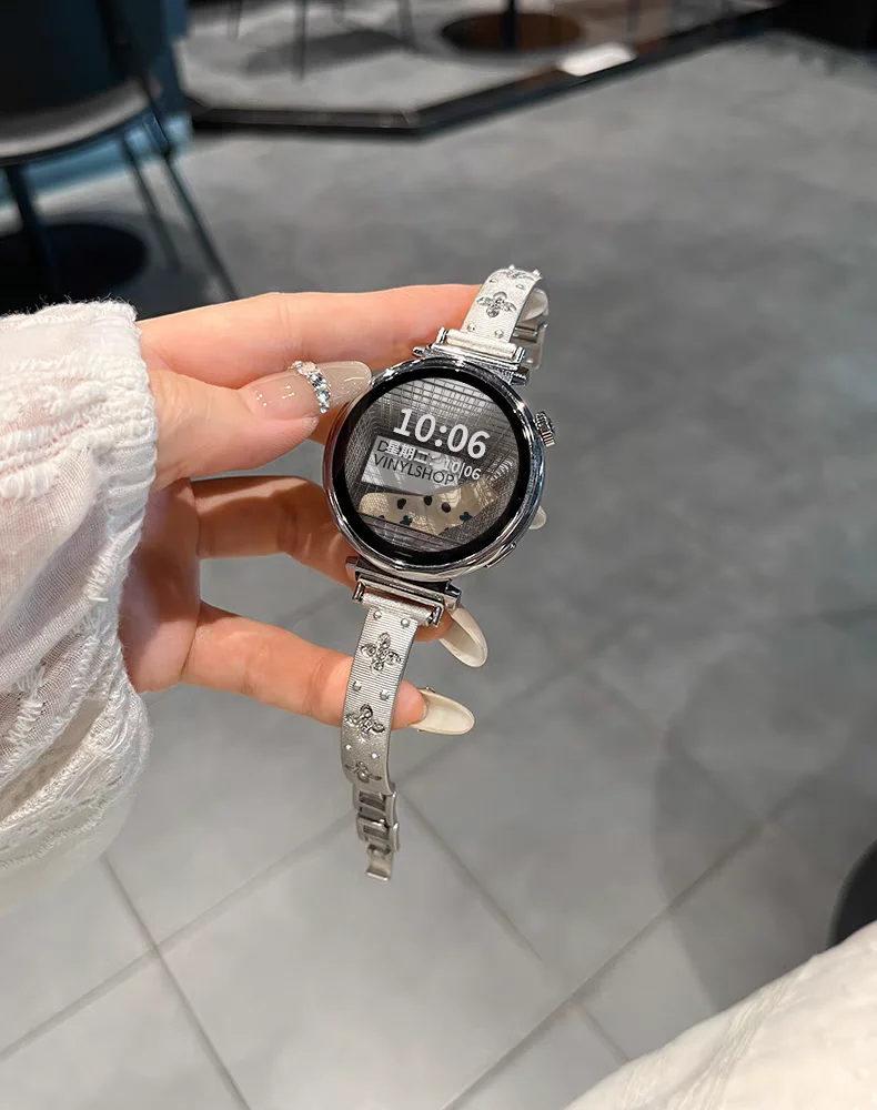 Elegant Bling Metal Bracelet Strap