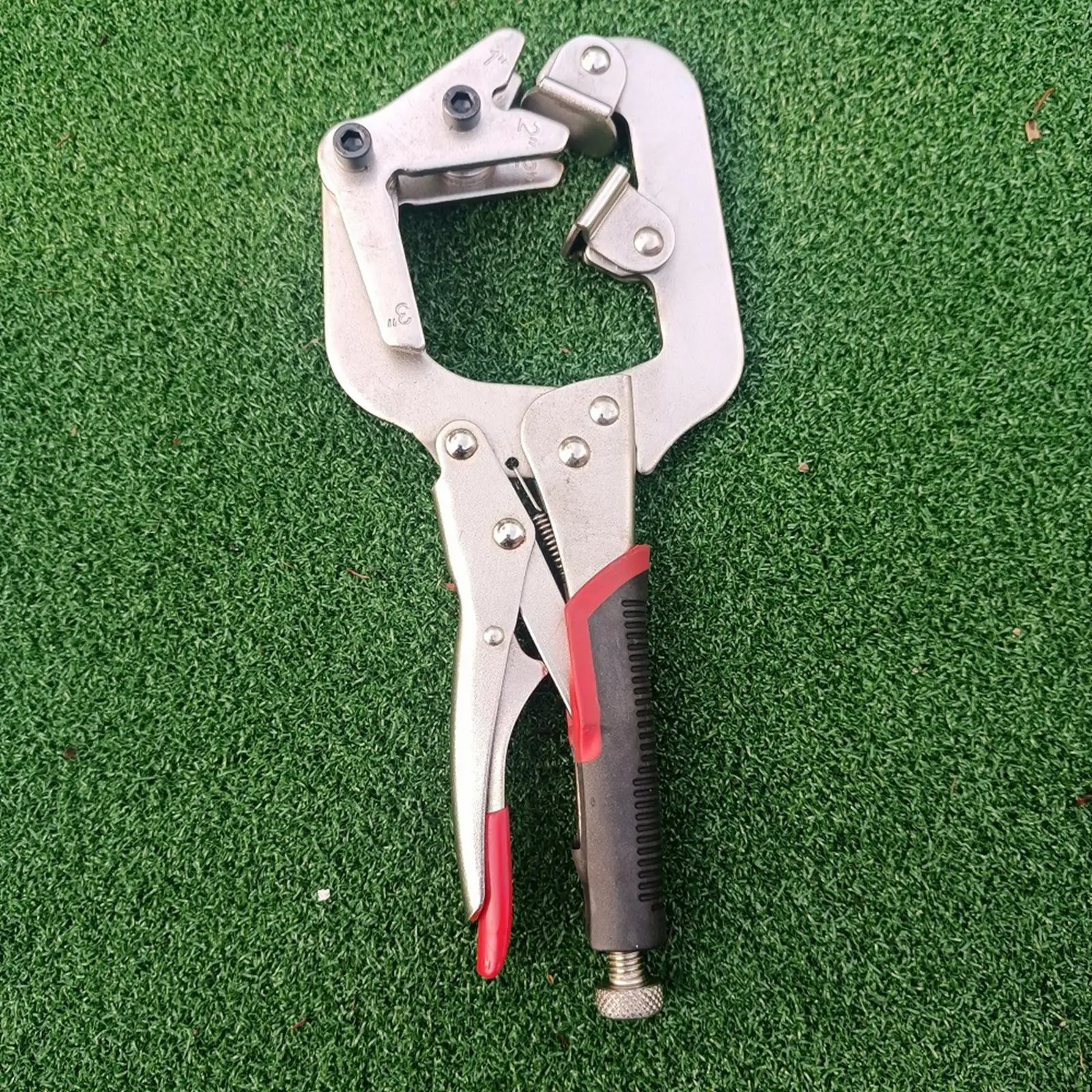 Locking Pliers Nonslip Handle Heavy Duty Clamp Set for Woodwork