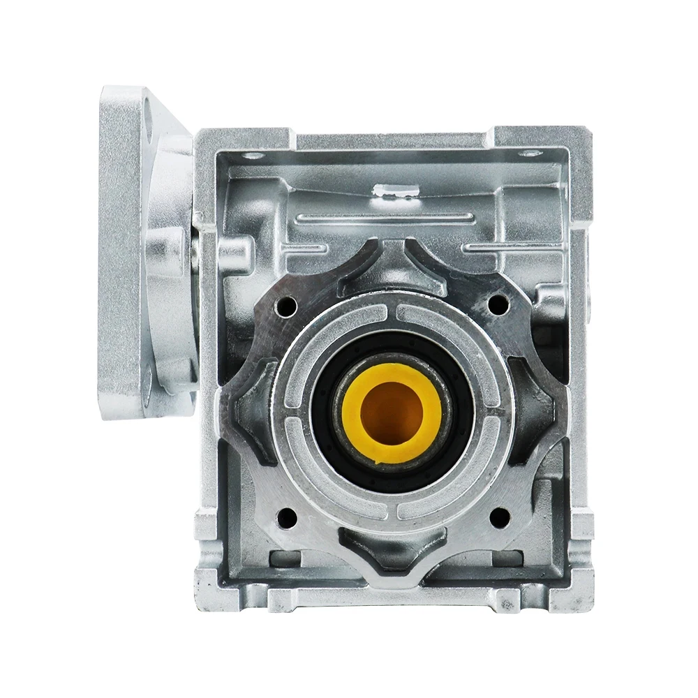 NMRV030 Nema23 스테핑 서보 모터용 웜 감속기 기어박스 60mm x 60mm 토크 2.6-24Nm 입력 샤프트 11mm 출력 14mm