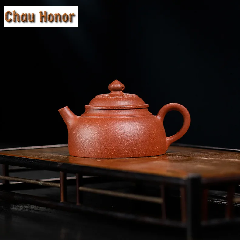 175ml Boutique Yixing Purple Clay Teapots Handmade Pot Raw Ore Downhill Mud Tea Maker Kettle Chinese Zisha Tea Set Collection