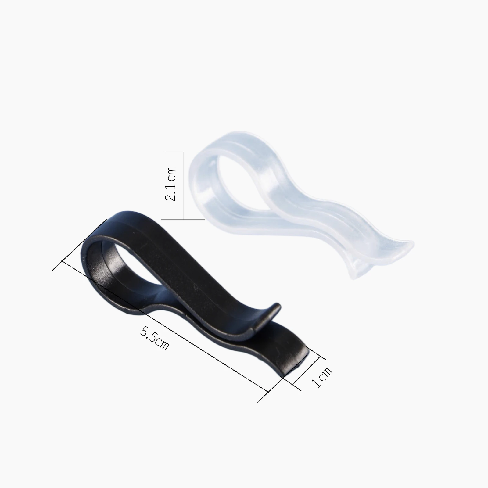 50 teile/los Hose Strut Clip, Gitter Handtücher Schal Aufhänger Große Kunststoff Jet Clips Kleidungsstück Hemd Mantel Pullover Hosen Sicherheits Greifer – Detail 1