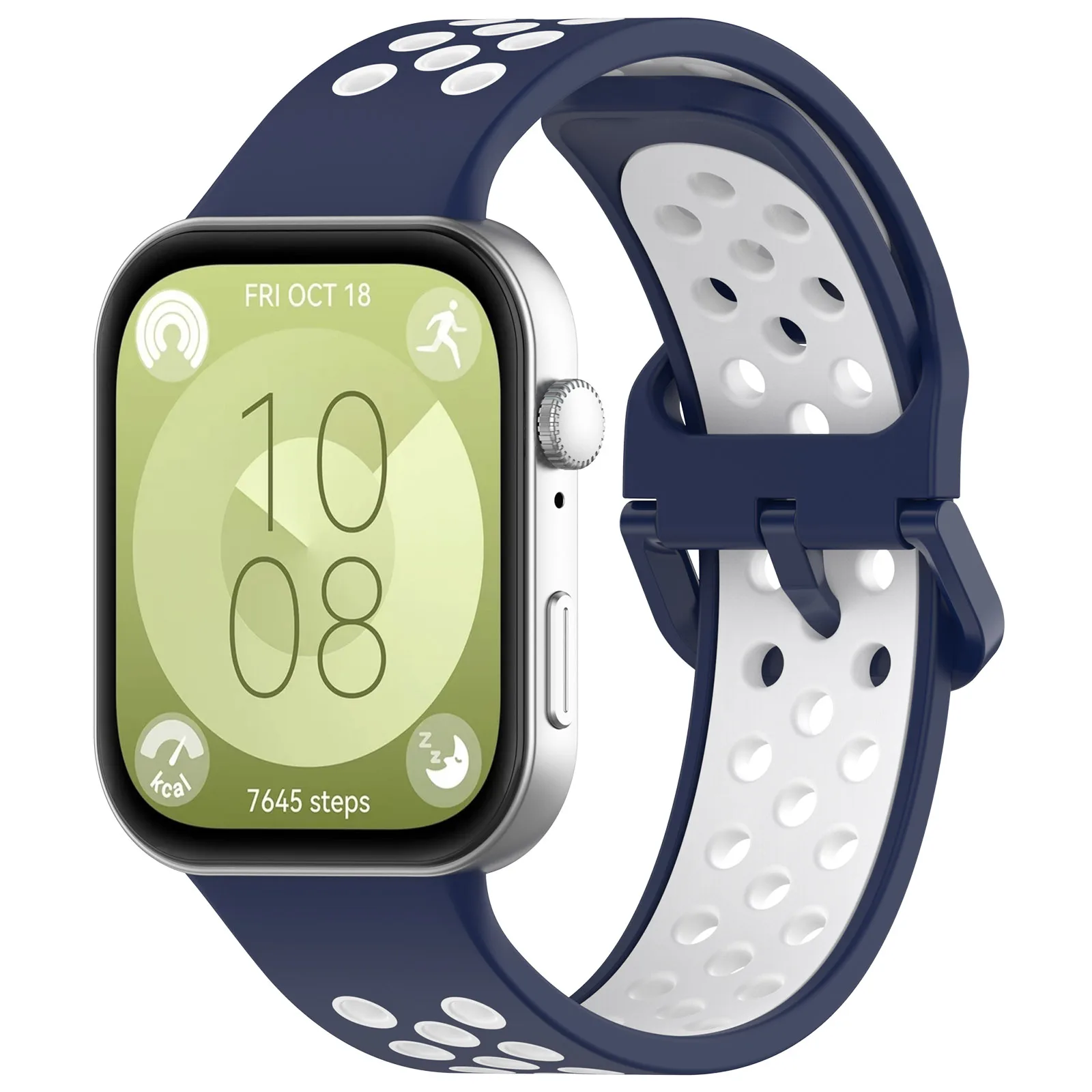 Breathable Silicone Strap for Smart Watch - Replaceable Bracelet Accessories Band Correa