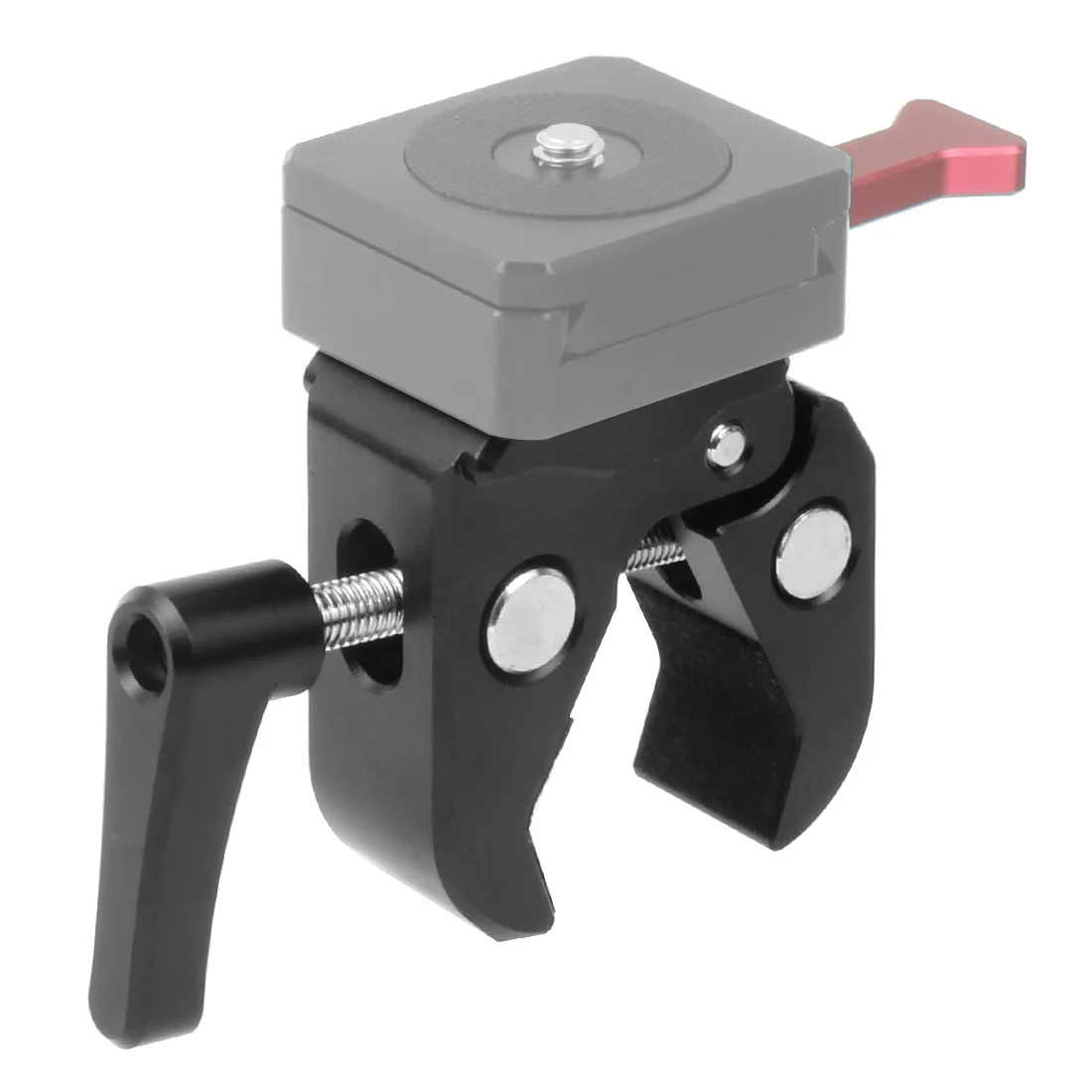 Vielseitige bewegliche Reibungsrosette, magischer Arm, 17,8 cm (11 Zoll, verstellbare Krabbenklauenklemme 1/4 3/8 für SLR-Kamerahalterung, Monitorkäfig-Rig – Detail 16