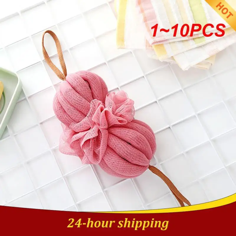 

1 ~ 10 шт. большие щетки для ванны, товары для душа, удобный потирающий мяч для ванны в Корейском стиле, губка для мытья тела, Детская ванна