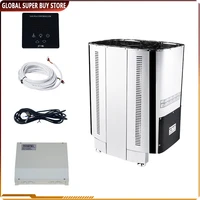 15/18KW Stainless Steel Electric Stove Sauna 380V Heater Dry Steaming for Home Hotel Spa 1