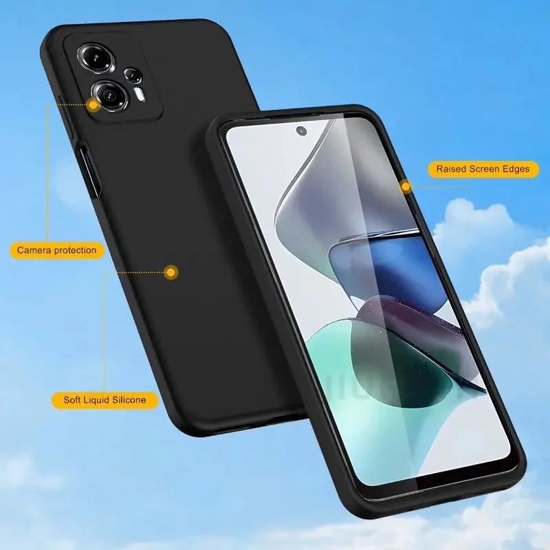 Flexible Liquid Silicone Protective Phone Case - Durable and Stylish Cover Bumper