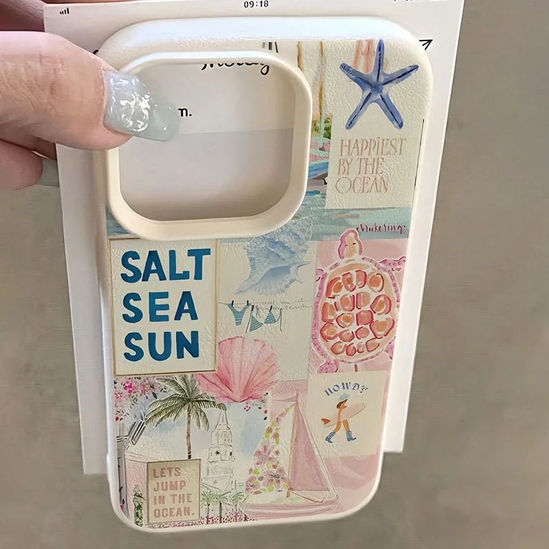 Vacation Style Jellyfish Pattern Phone Case