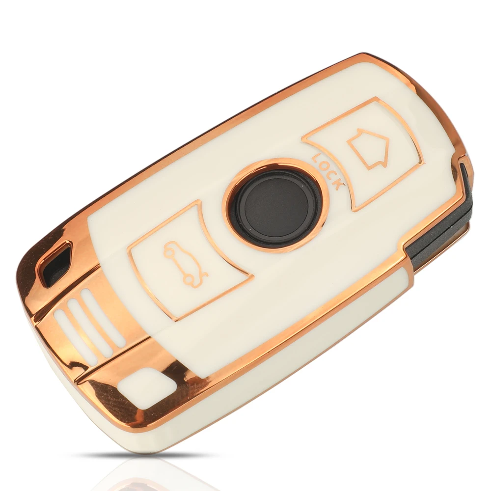 Premium Remote TPU Car Key Case - Protective Shell & Smart Fob Cover Replacement