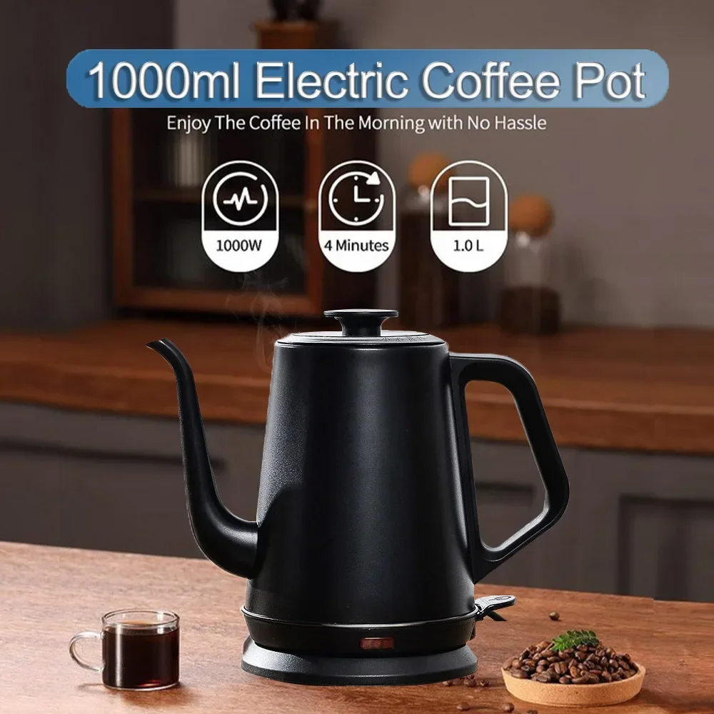 ElectricKettleGooseneckKettleAutomaticPowerOffCoffeePotMake