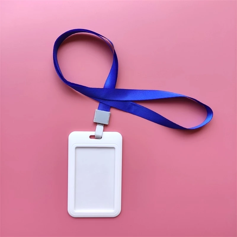 Modischer Ausweishalter mit Schlüsselband für Bürodamen, Kinder-Eiffelturm-Kartenetui, Halsband-Schlüsselanhänger, Studentenausweishalter – Detail 14