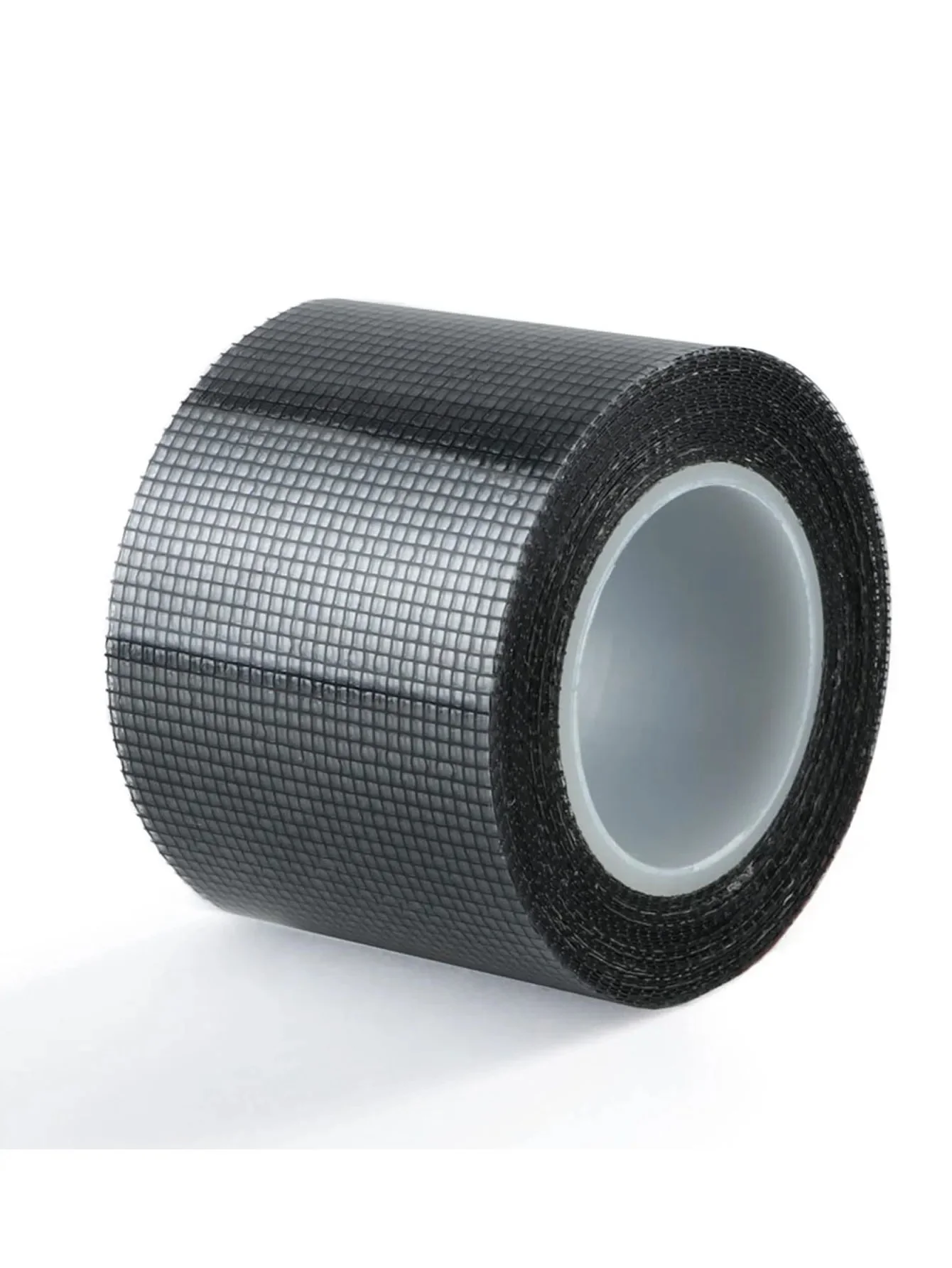 Schwarzer Bildschirm-Fensteraufkleber für Bildschirm-Reparatur-Set, 16,5 Fuß, stark klebendes und wasserdichtes Klebeband, Türvorhang, Moskitonetz, Netz-Patch – Detail 11