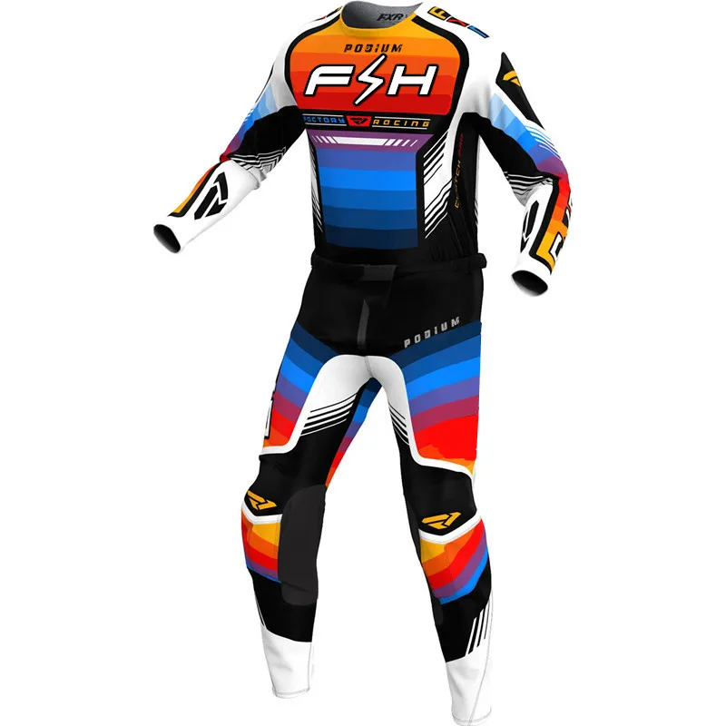 Seven Motocross Gear Set Dirt Bike Clothing Off Road Motocross Jersey Set Motorcycle Clothing Breathable MX Combo motocross gear set