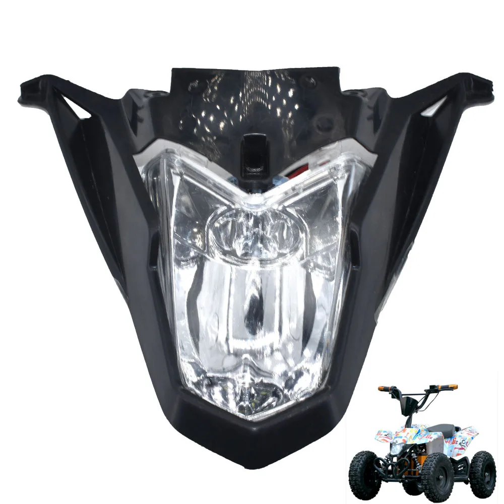 

Mini ATV Quad Headlight Cover or light For 50cc 70cc 110cc Kid's Motorcycle