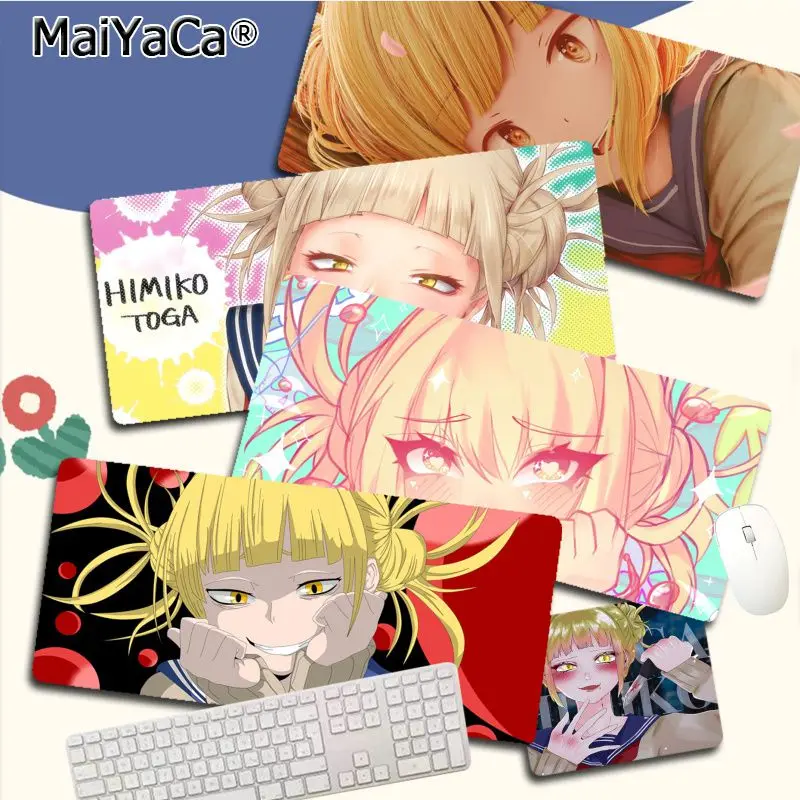 

Himiko Toga Anime Mousepad New Rubber Mouse Durable Desktop Mousepad Size For Game Keyboard Pad For Gamer