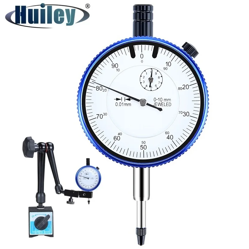 Analog Dial Gauges 0.01mm Pointer Dial Indicator 0 30/25/20/10/5mm