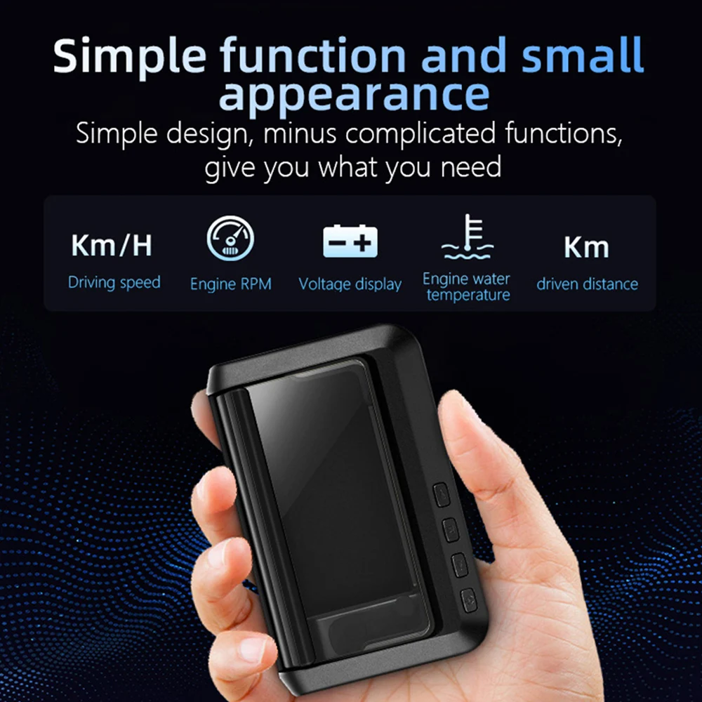 HUD OBD2 II EUOBD ڵ HUD   ÷   ý  C100-HUD