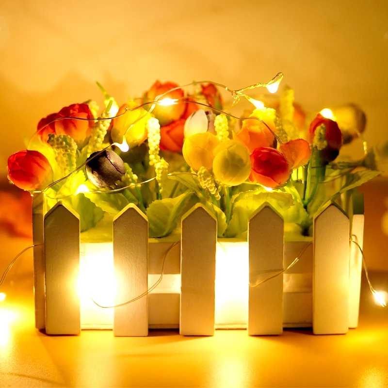 Led String Lights Decorative Lights String Lights Led Fairy Lights Led Fairy Lights Copper Wire String 1/2M