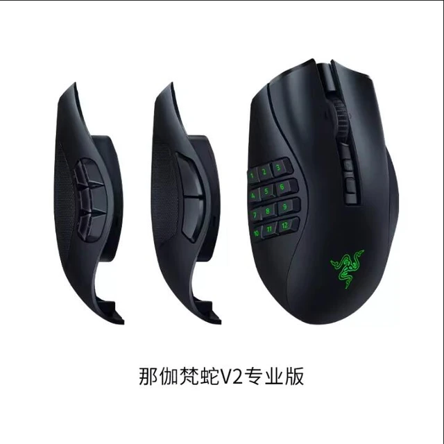 New Razer Naga V2 Pro Wireless MMO Gaming Mouse With HyperScroll 