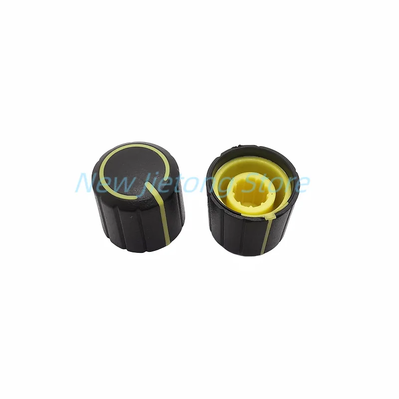 Potentiometer Knob Cap 10pcs 6 Colors Plastic Cap 15&times;13.5MM Potentiometer Encoder Rotary Switch Knob