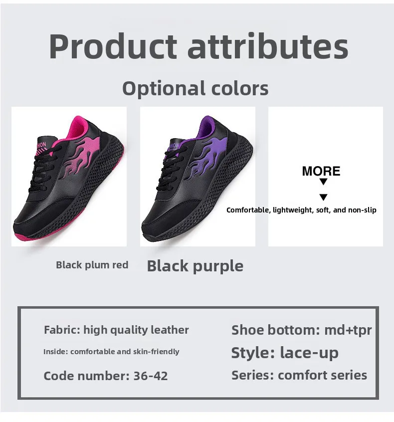 Women's waterproof synthetic leather sneakers in a classic white casual design.