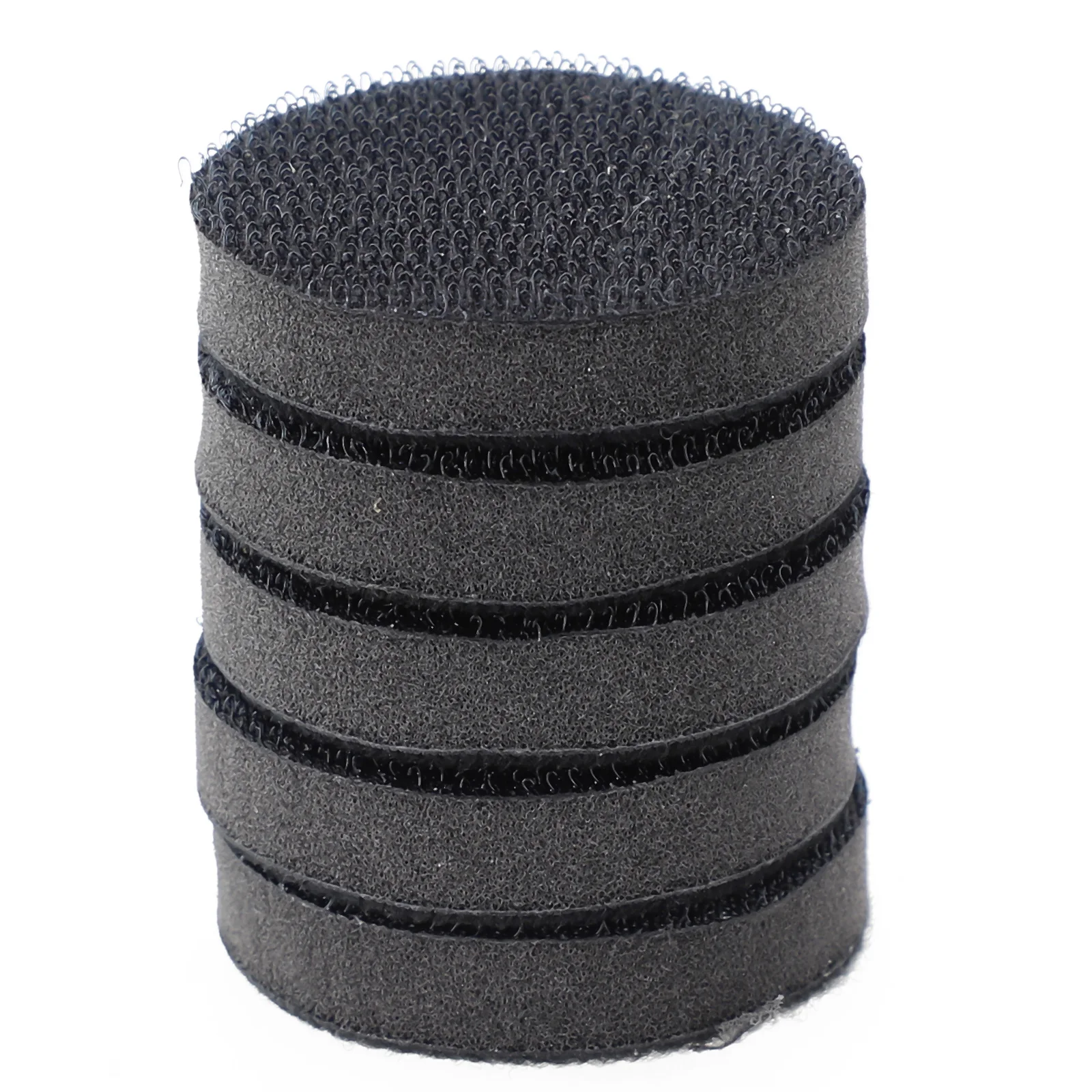 

Accessories High Quality Interface Pads Backing Pad Soft Density Sponge Cushion 5pcs Against Damage Black+white